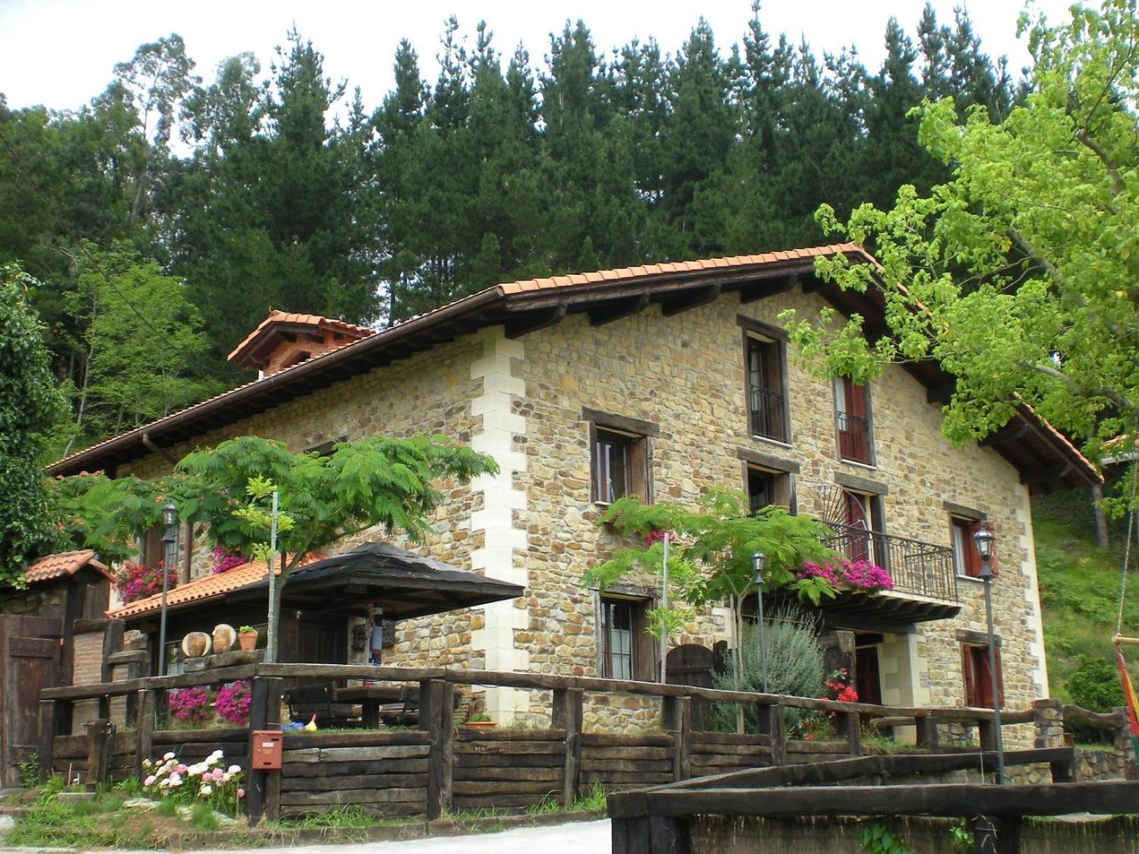 Agroturismo Iturbe Axpe de Busturia エクステリア 写真